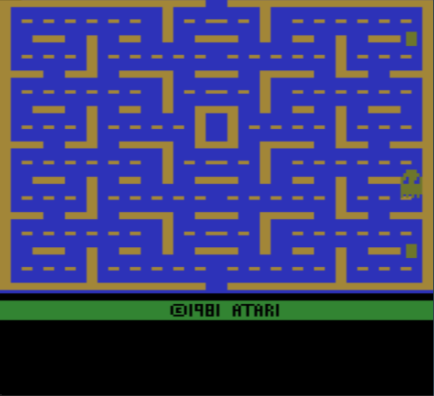 Play Pac-Man for the Atari 2600